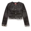 de-graffy-fsh Veste en denim coton-chanvre laserisé