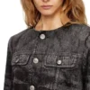 de-graffy-fsh Veste en denim coton-chanvre laserisé