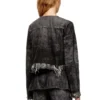 de-graffy-fsh Veste en denim coton-chanvre laserisé