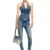 de-janice-s Top dos nu en denim Reform