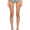 de-jizz-fsh1 Short en denim à motif pied-de-poule de-jizz-fsh1 Short en denim à motif pied-de-poule