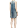 de-laris-dress-s Robe courte en denim marbré