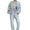 de-marge-fse Veste oversize en denim cristal