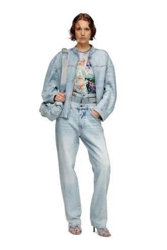 de-marge-fse Veste oversize en denim cristal