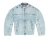 de-marge-fse Veste oversize en denim cristal