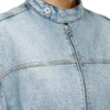 de-marge-fse Veste oversize en denim cristal