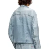 de-marge-fse Veste oversize en denim cristal