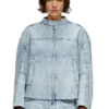 de-marge-fse Veste oversize en denim cristal