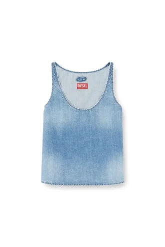de-misy-s Top en denim léger délavé