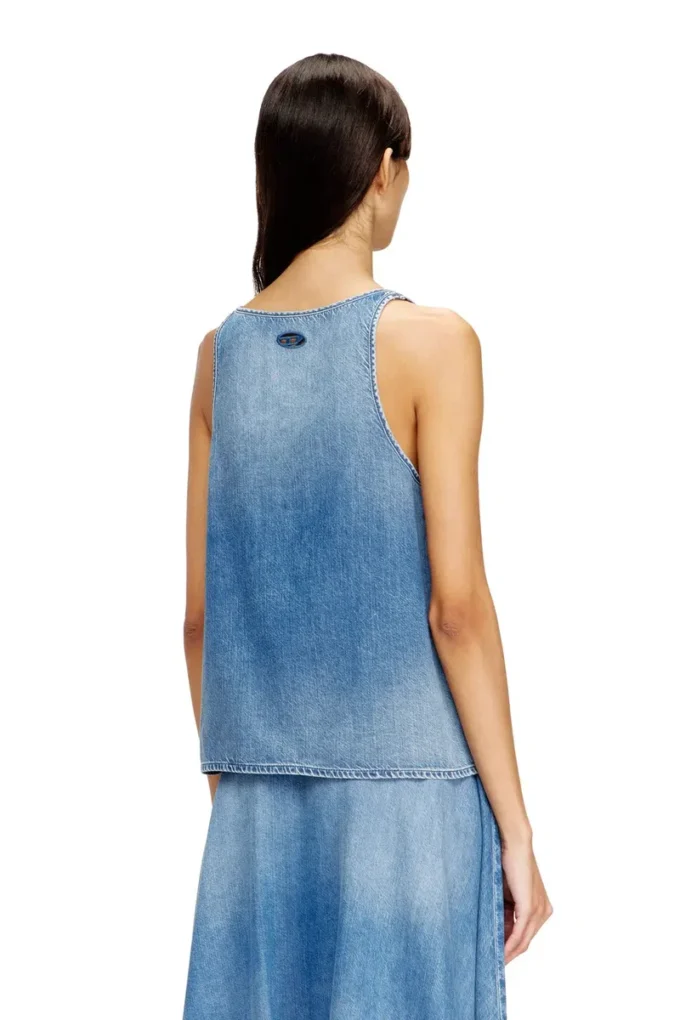de-misy-s Top en denim léger délavé