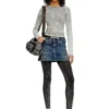 de-rago-re Mini-jupe en denim Rehab