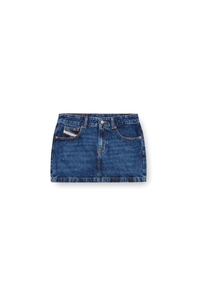 de-ron Mini-jupe en denim