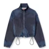 de-sanderz jogg Veste JoggJeans à col montant