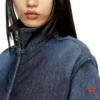 de-sanderz jogg Veste JoggJeans à col montant