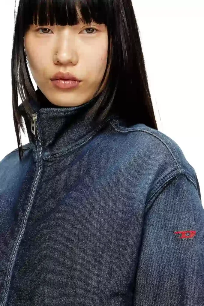 de-sanderz jogg Veste JoggJeans à col montant