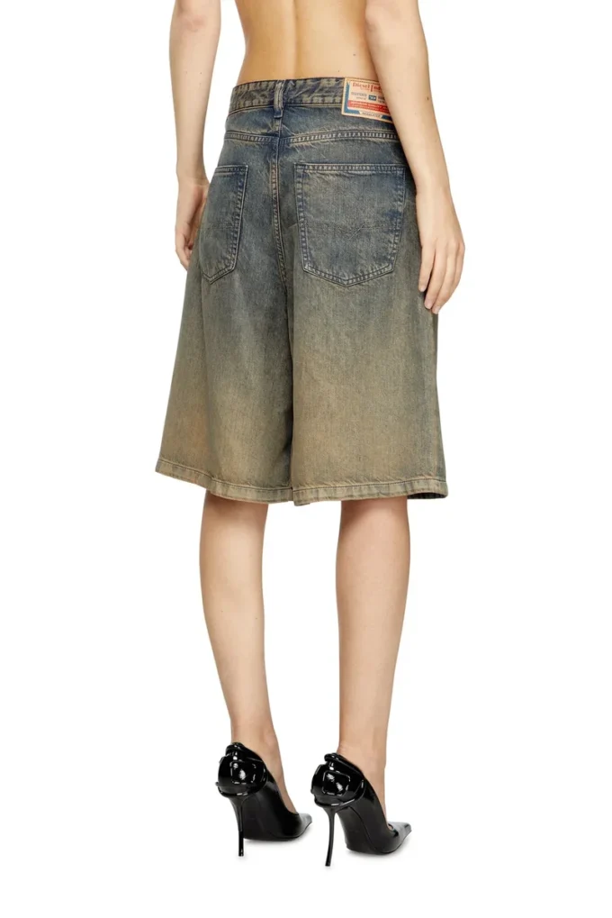 de-sire-short-s Short en denim fluide dégradé