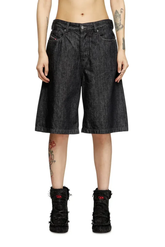 de-sire-short Short en denim délavé