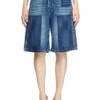 de-sire-short Short en denim à effet contrasté