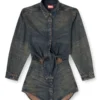de-susan-s Robe en denim fluide