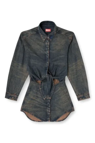 de-susan-s Robe en denim fluide
