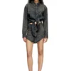 de-susan-s Robe en denim fluide