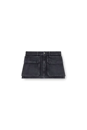 de-ton Mini-jupe en denim tissé batavia