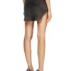 de-vany-s Mini-jupe en denim avec logo Oval D