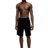 devin-d-pop Short de détente en coton avec logo Diesel