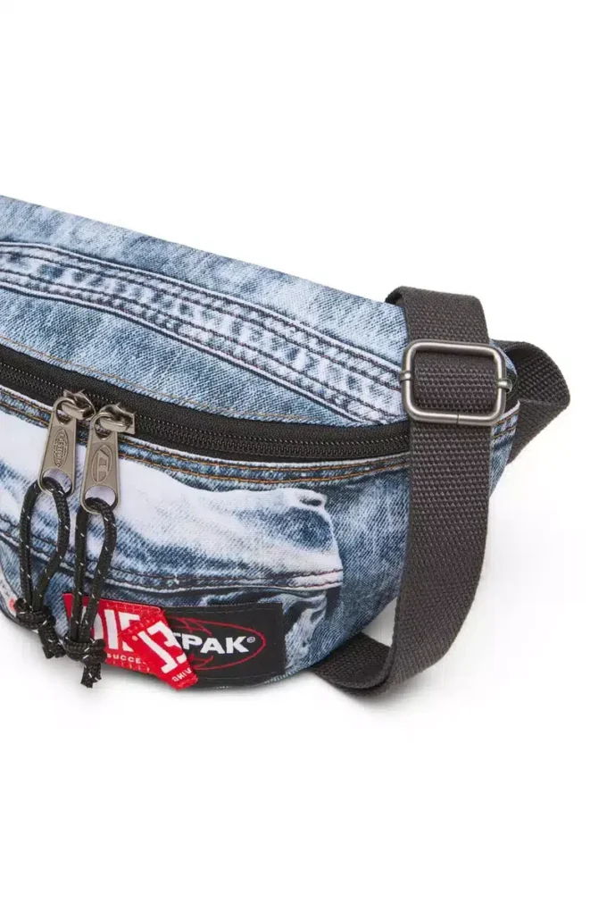 Diesel springer Sac banane en denim trompe-l&rsquo;œil