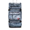 Diesel transit&rsquo;r l Valise à roulettes en denim trompe-l&rsquo;œil