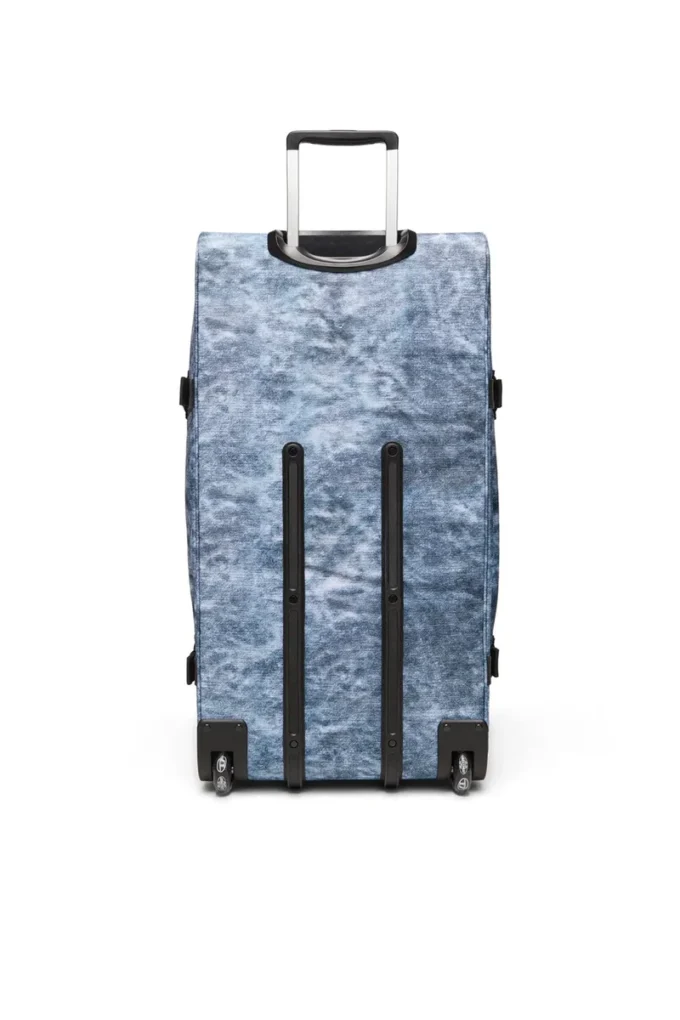 Diesel transit&rsquo;r l Valise à roulettes en denim trompe-l&rsquo;œil