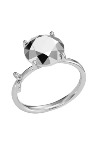 dl1353040 bijou en argent sterling Bague en argent sterling taille diamant