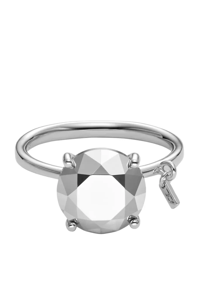 dl1353040 bijou en argent sterling Bague en argent sterling taille diamant