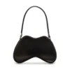 double-d shoulder Sac à bandoulière rigide Double-D en PU brillant dégradé
