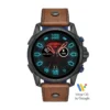 dt2009 Montre connectée Full Guard 2.5 en cuir marron