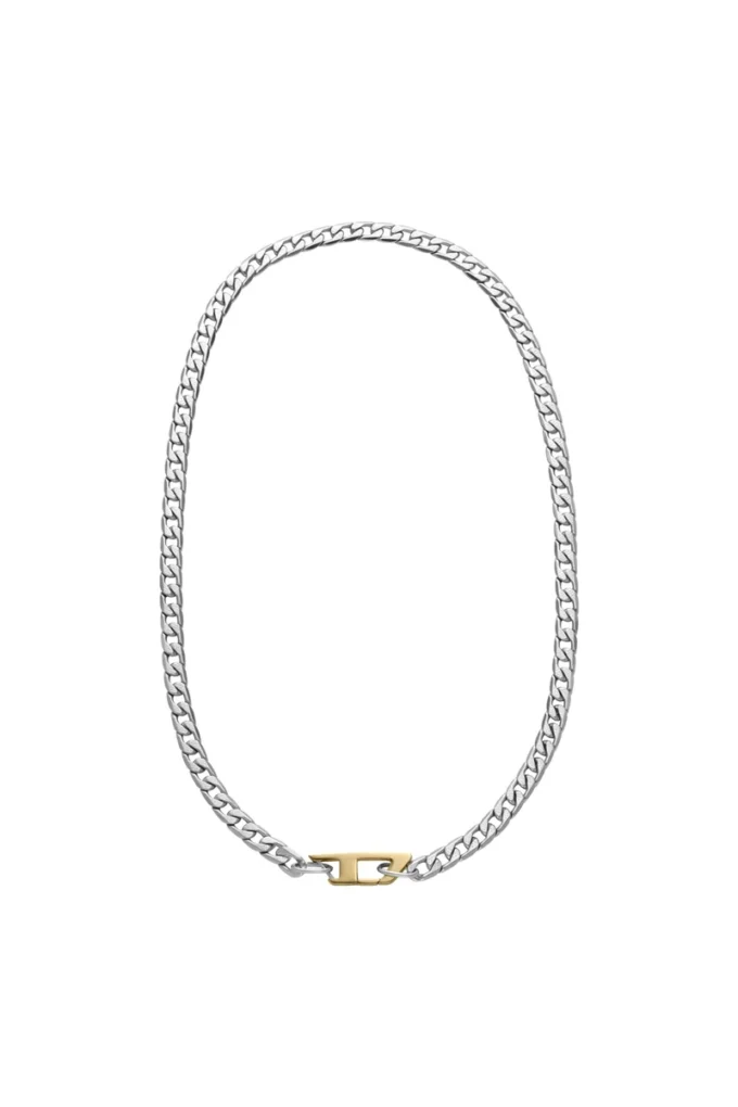 dx1343 Collier à chaîne en acier inoxydable