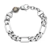 dx1351 Bracelet à chaîne en acier inoxydable