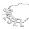 dx1478 Collier/bracelet à chaîne en acier inoxydable