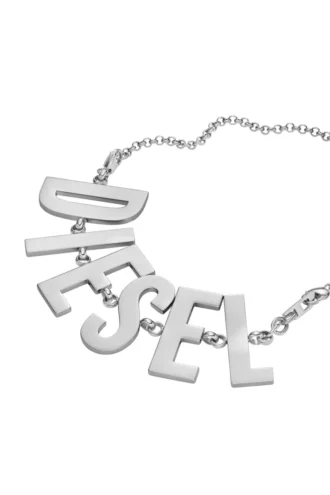 dx1478 Collier/bracelet à chaîne en acier inoxydable