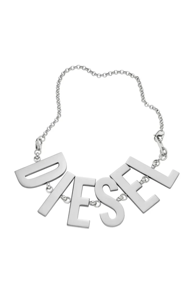dx1478 Collier/bracelet à chaîne en acier inoxydable