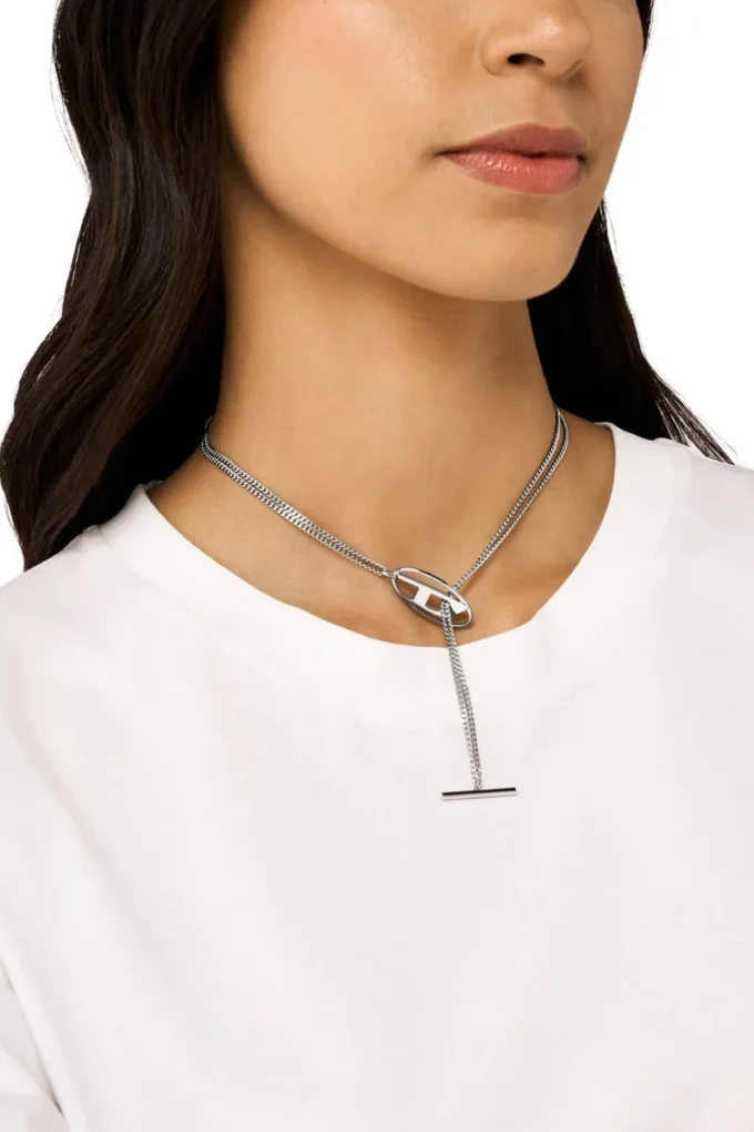 dx1534040 Collier à chaîne en acier inoxydable