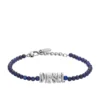 dx1544040 bijou Bracelet à perles en agate bleue