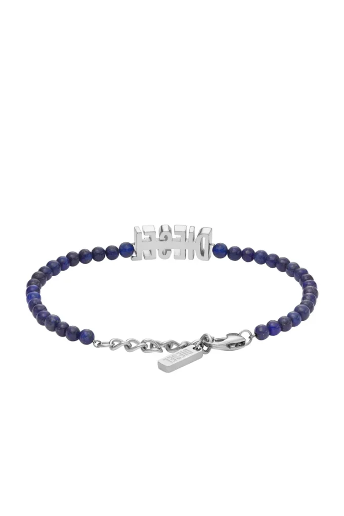 dx1544040 bijou Bracelet à perles en agate bleue