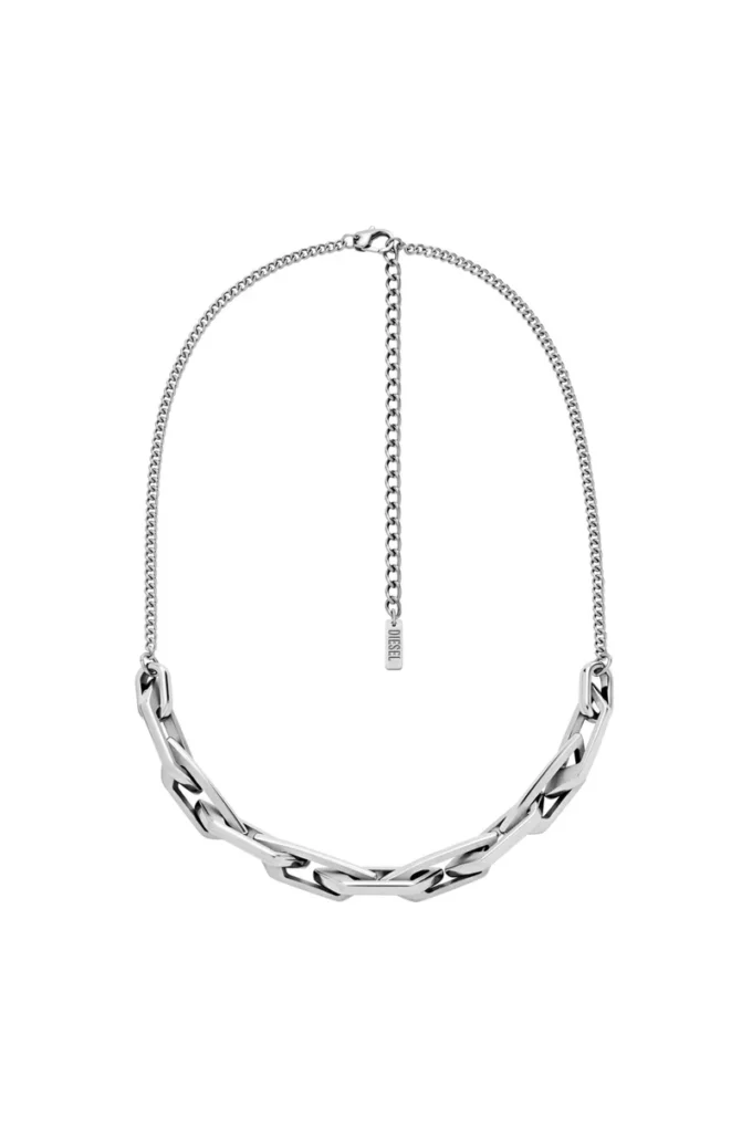 dx1578040 bijou Collier à chaîne en acier inoxydable