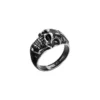 dx1579040 bijou Bague tête de mort en acier inoxydable