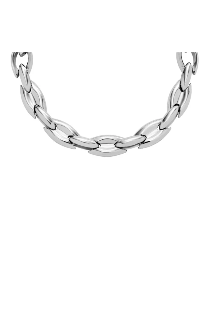 dx1586040 bijou Collier à chaîne en acier inoxydable
