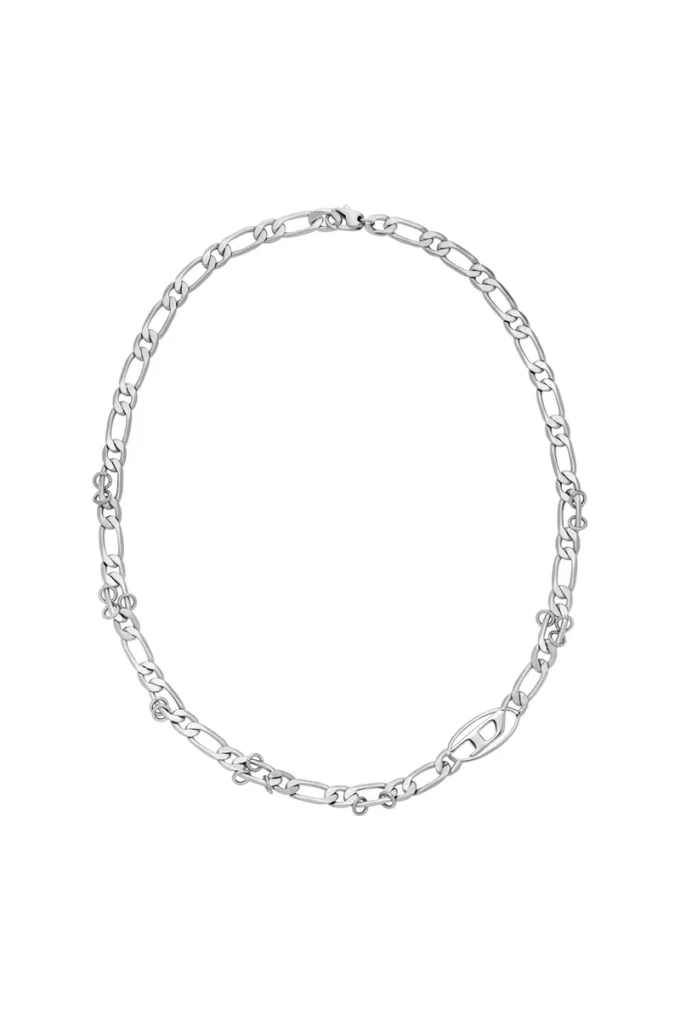 dx1600040 Collier à chaîne en acier inoxydable et laiton