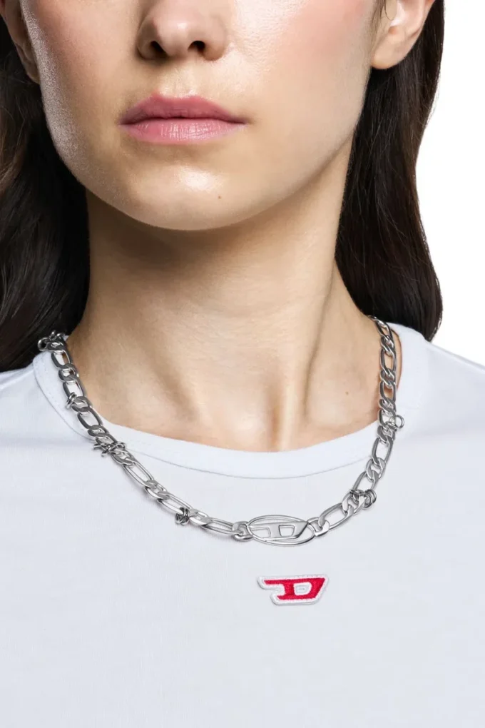 dx1600040 Collier à chaîne en acier inoxydable et laiton