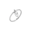 dx1603040 Bague à breloque en acier inoxydable