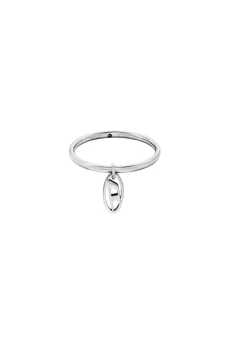 dx1603040 Bague à breloque en acier inoxydable